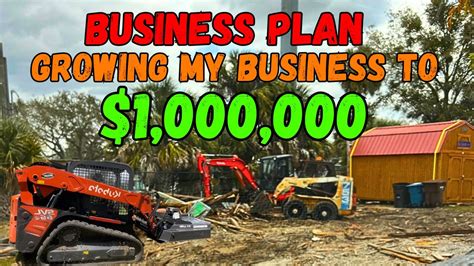 how to make money with a skid steer|starting a skid steer business.